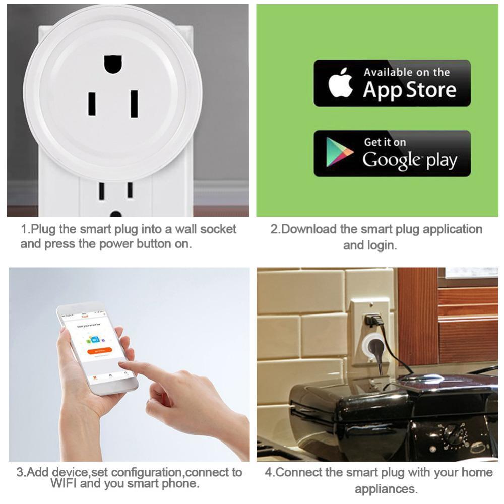 WiFi Smart Plug Remote Control - Home Socket | Tillmart