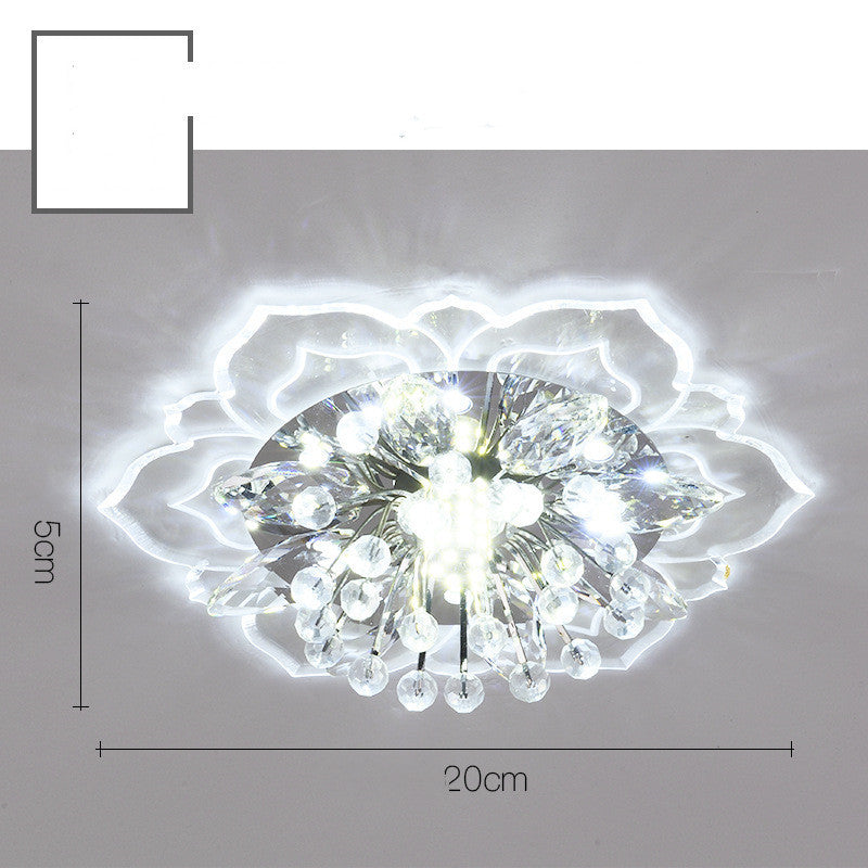 Modern Minimalist Crystal Corridor Lamp