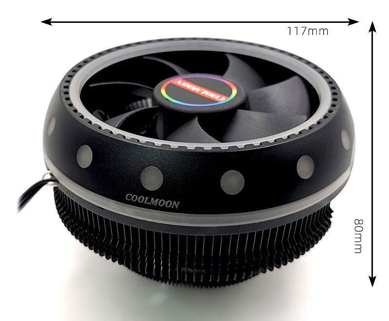 Color Changing CPU Fan & Heat Sink | Tillmart