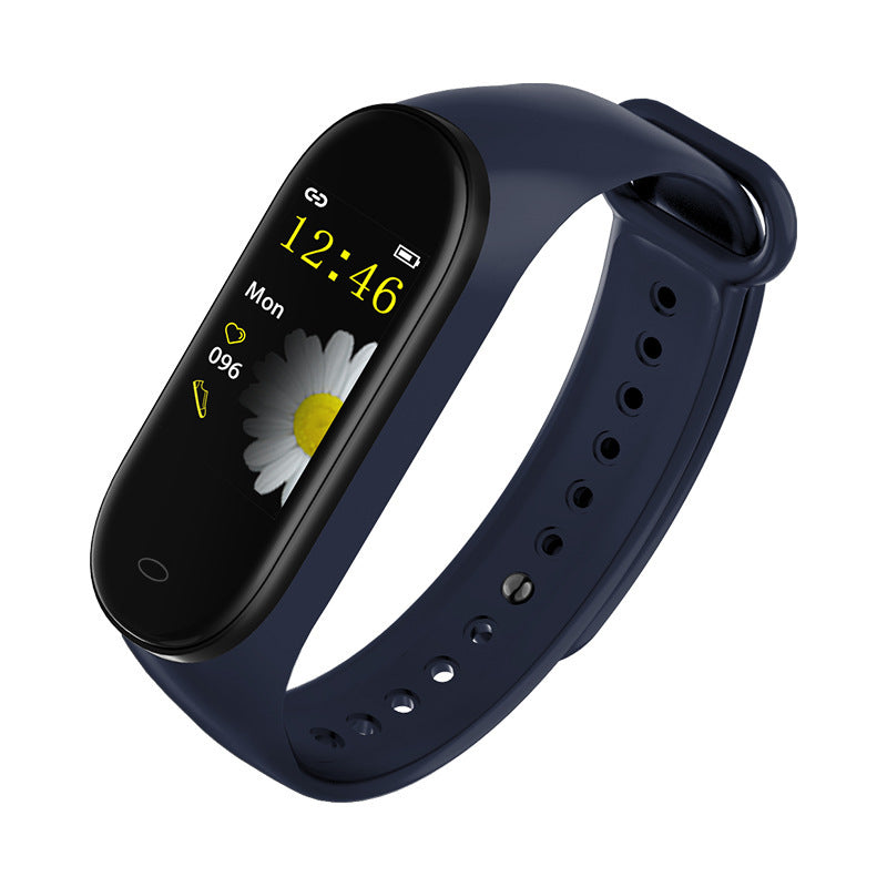 Waterproof Smart Bracelet Fitness Tracker with Heart Rate and Blood Pressure Monitor