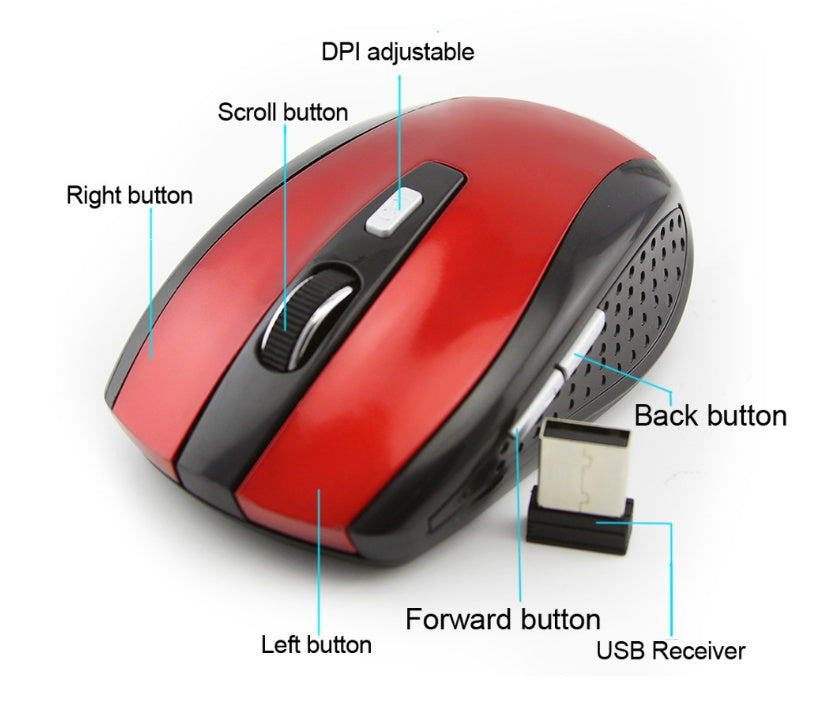 Wireless Mouse Ergonomic Office | Tillmart