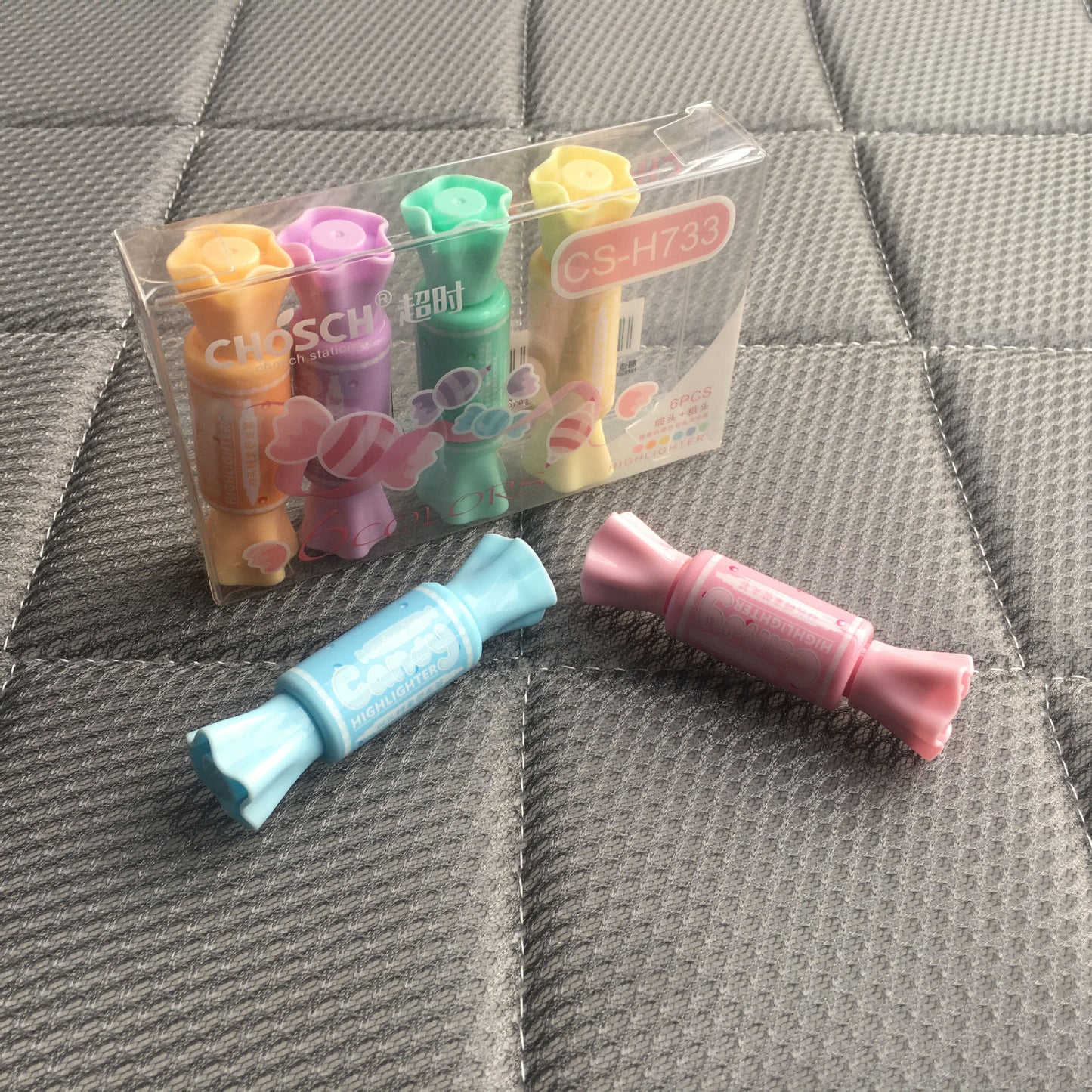 Candy Color Highlighter Pens Set | Tillmart Stationery