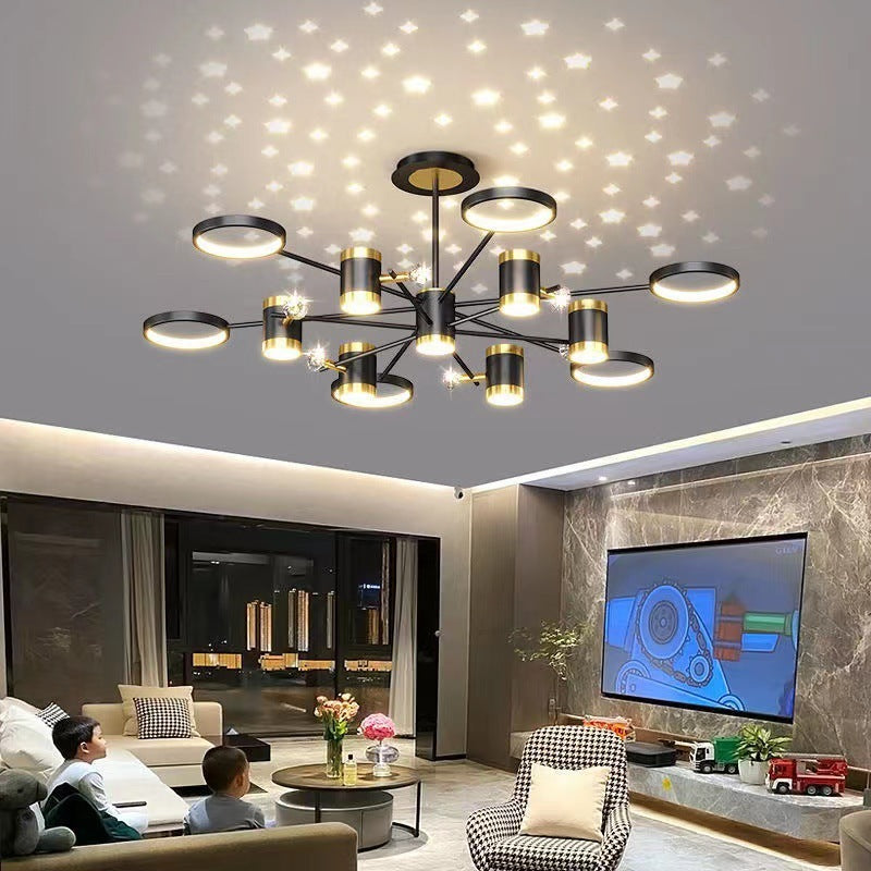 Nordic Star Light Luxury Chandelier Set