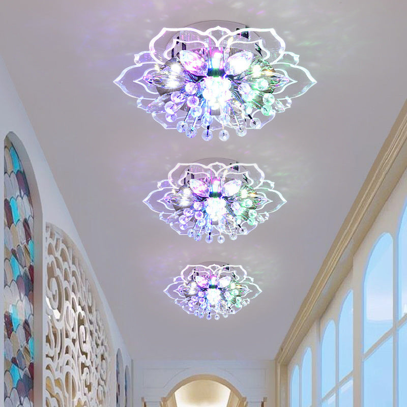 Modern Minimalist Crystal Corridor Lamp