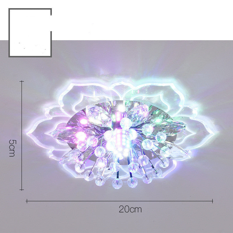 Modern Minimalist Crystal Corridor Lamp
