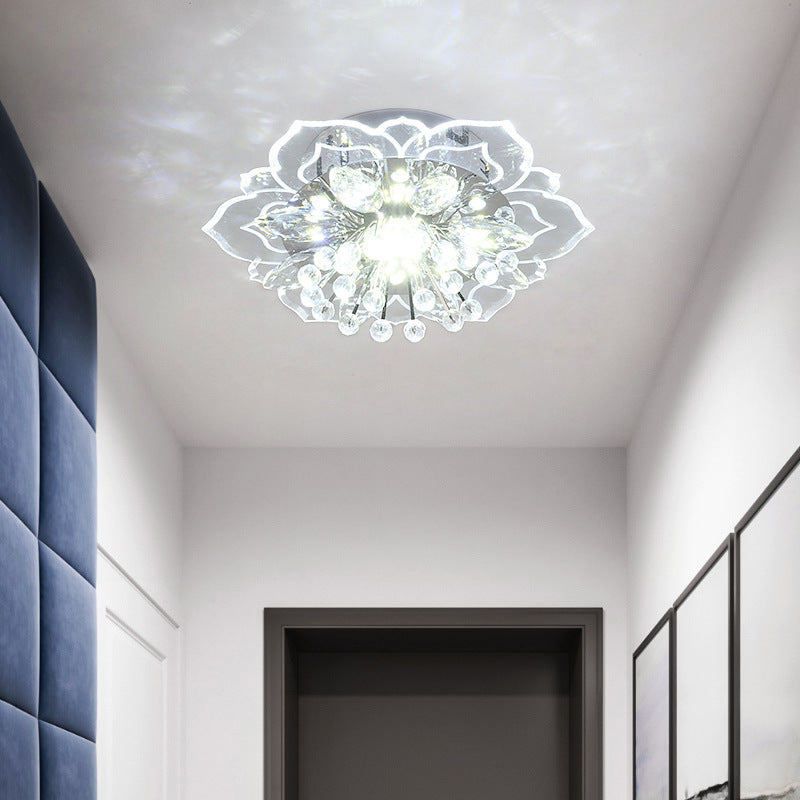 Modern Minimalist Crystal Corridor Lamp