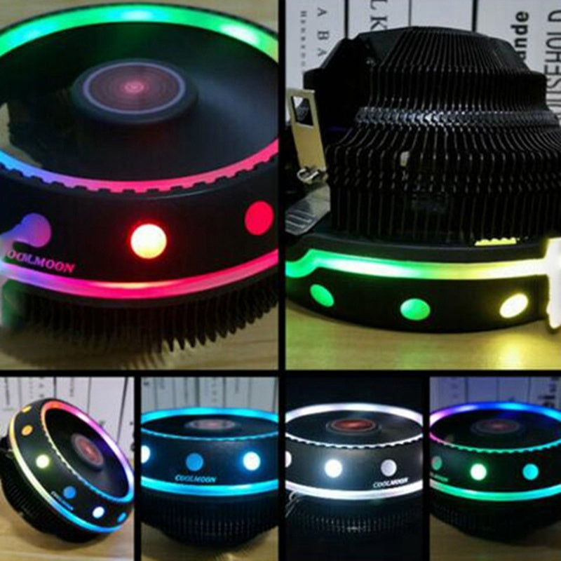 Color Changing CPU Fan & Heat Sink | Tillmart