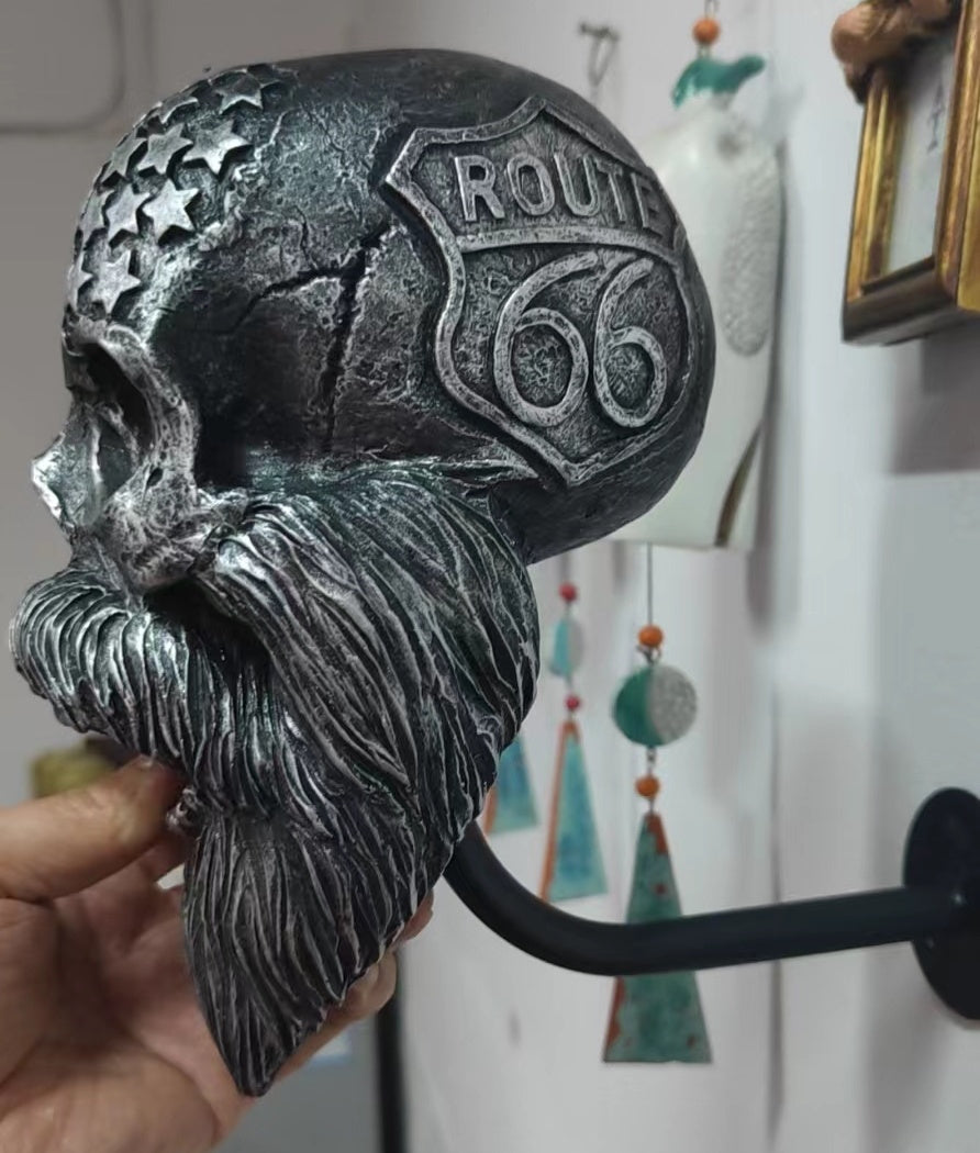 Skull Helmet Wall Mount & Hat Holder | Tillmart