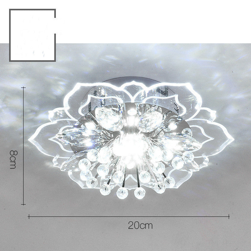 Modern Minimalist Crystal Corridor Lamp