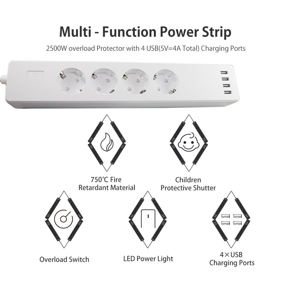 Smart Plug Alexa Control with USB | Tillmart