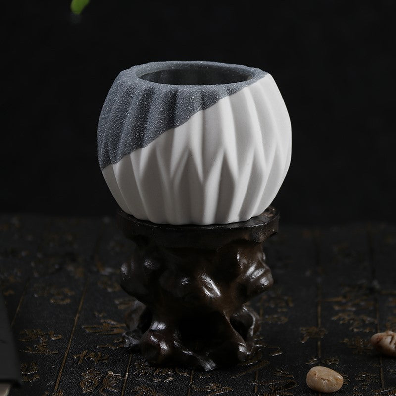 Succulent Planter Ceramic Pot - Indoor Decor | Tillmart