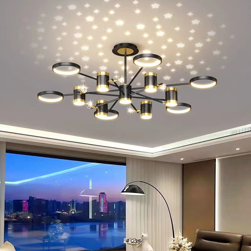 Nordic Star Light Luxury Chandelier Set