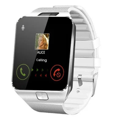Smart Watch With TF Card Slot Camera SIM SmartWatch Bluetooth Information Watches Men Women Push Music Play For Android