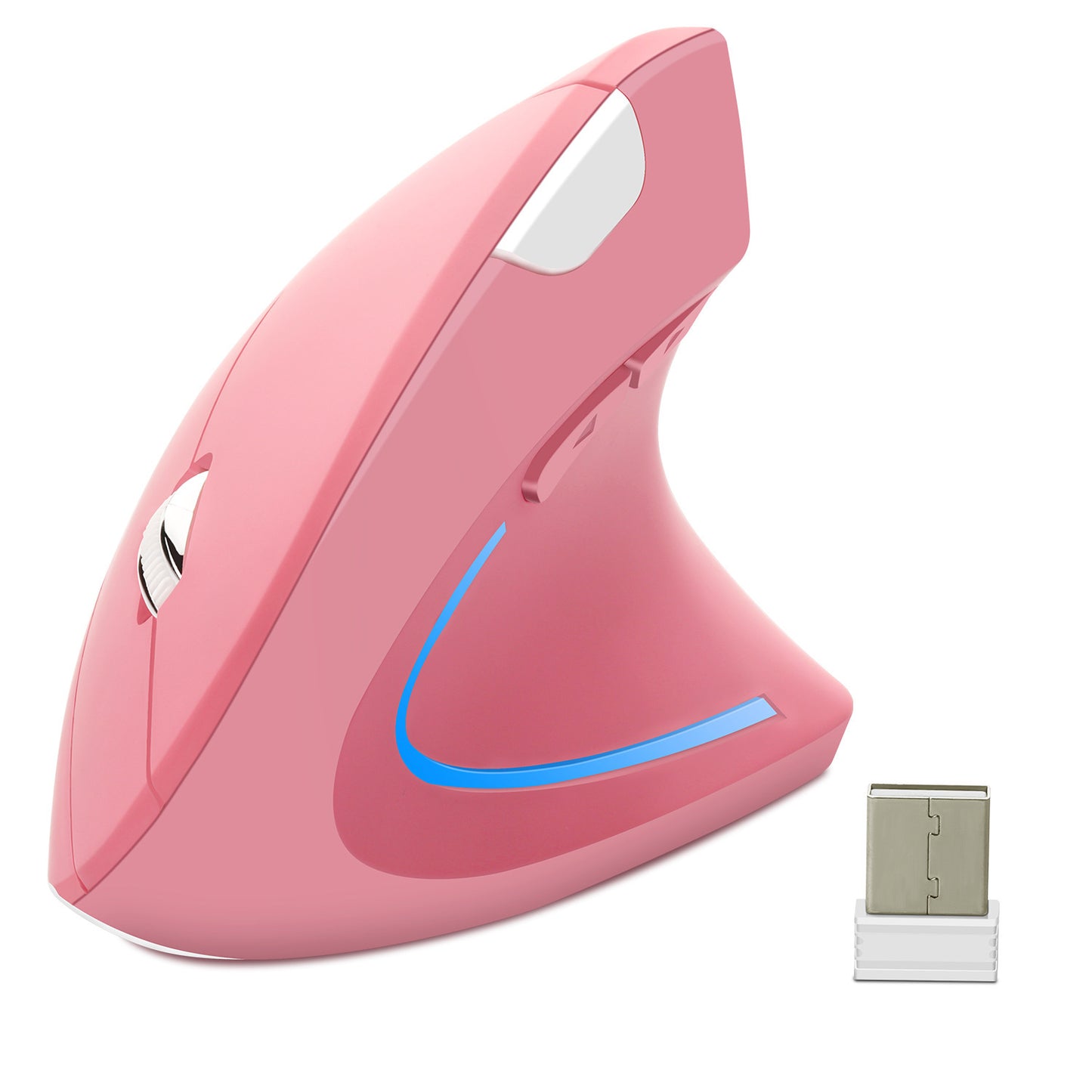 Ergonomic Wireless Mouse - 6-Button Design | Tillmart