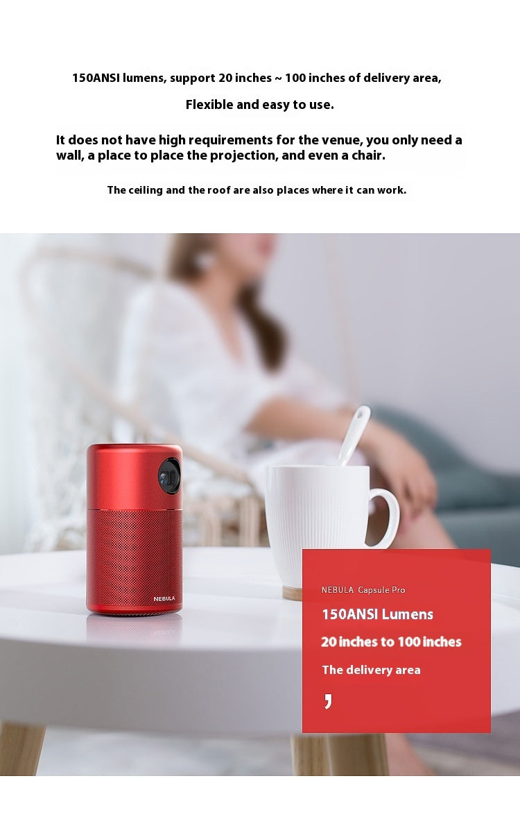 Smart WiFi Projector HD Portable - Cinema | Tillmart