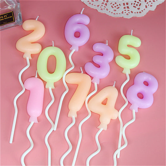 Spinning Birthday Candles - Rotating Number Fun | Tillmart