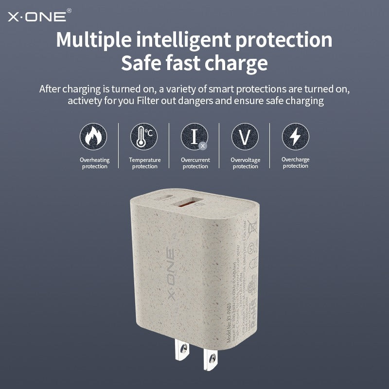 Foldable Travel Charger - Eco-Friendly Power | Tillmart
