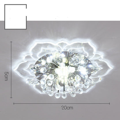 Modern Minimalist Crystal Corridor Lamp