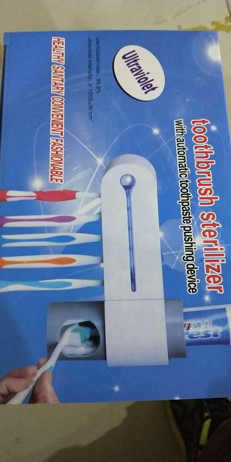 UV Toothbrush Holder - Automatic Disinfection | Tillmart