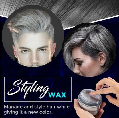 Silver Hair Wax Matte Finish - Styling Wax | Tillmart