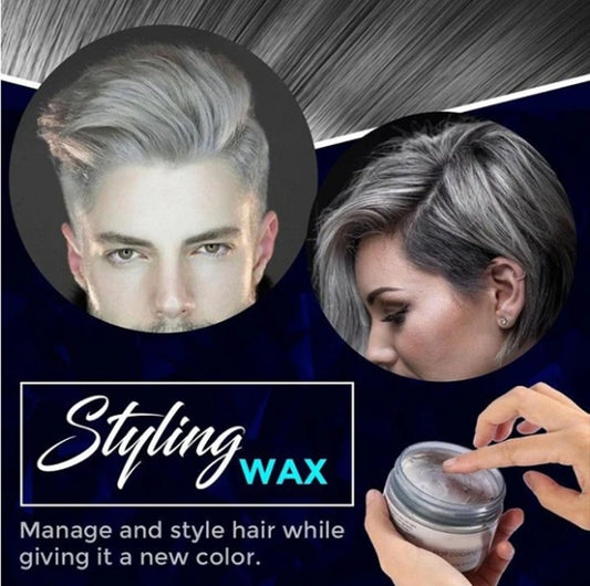 Silver Hair Wax Matte Finish - Styling Wax | Tillmart