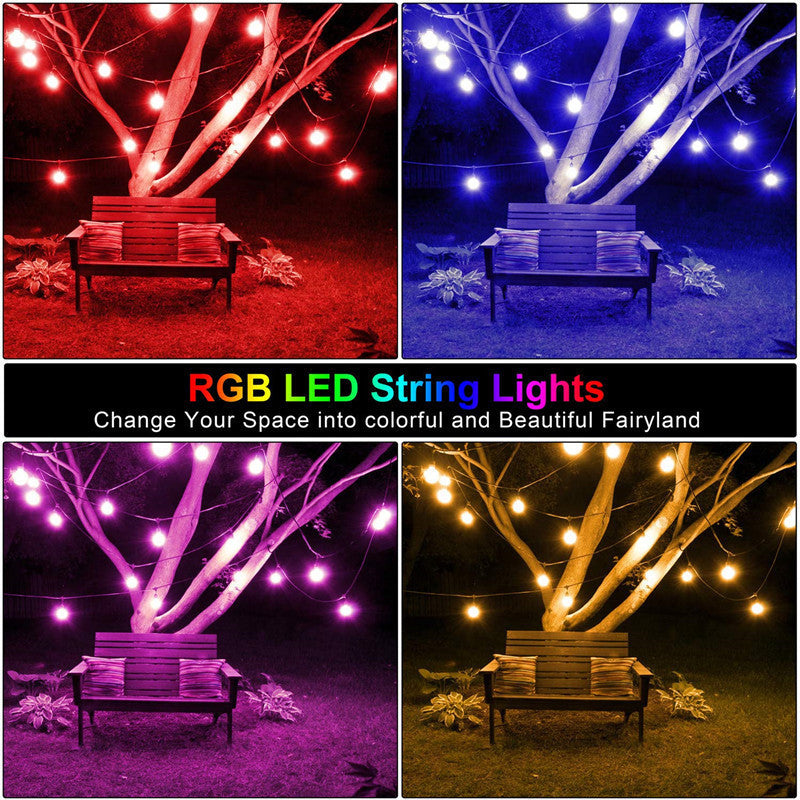 Outdoor LED String Lights Waterproof | Tillmart