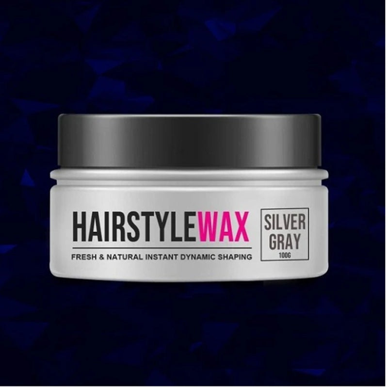 Silver Hair Wax Matte Finish - Styling Wax | Tillmart