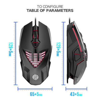 High Precision USB Mouse - Office Gaming Mouse | Tillmart