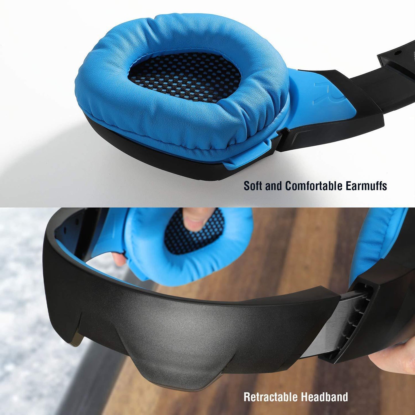 Wired Gaming Headset K1-B with LED & USB | Tillmart