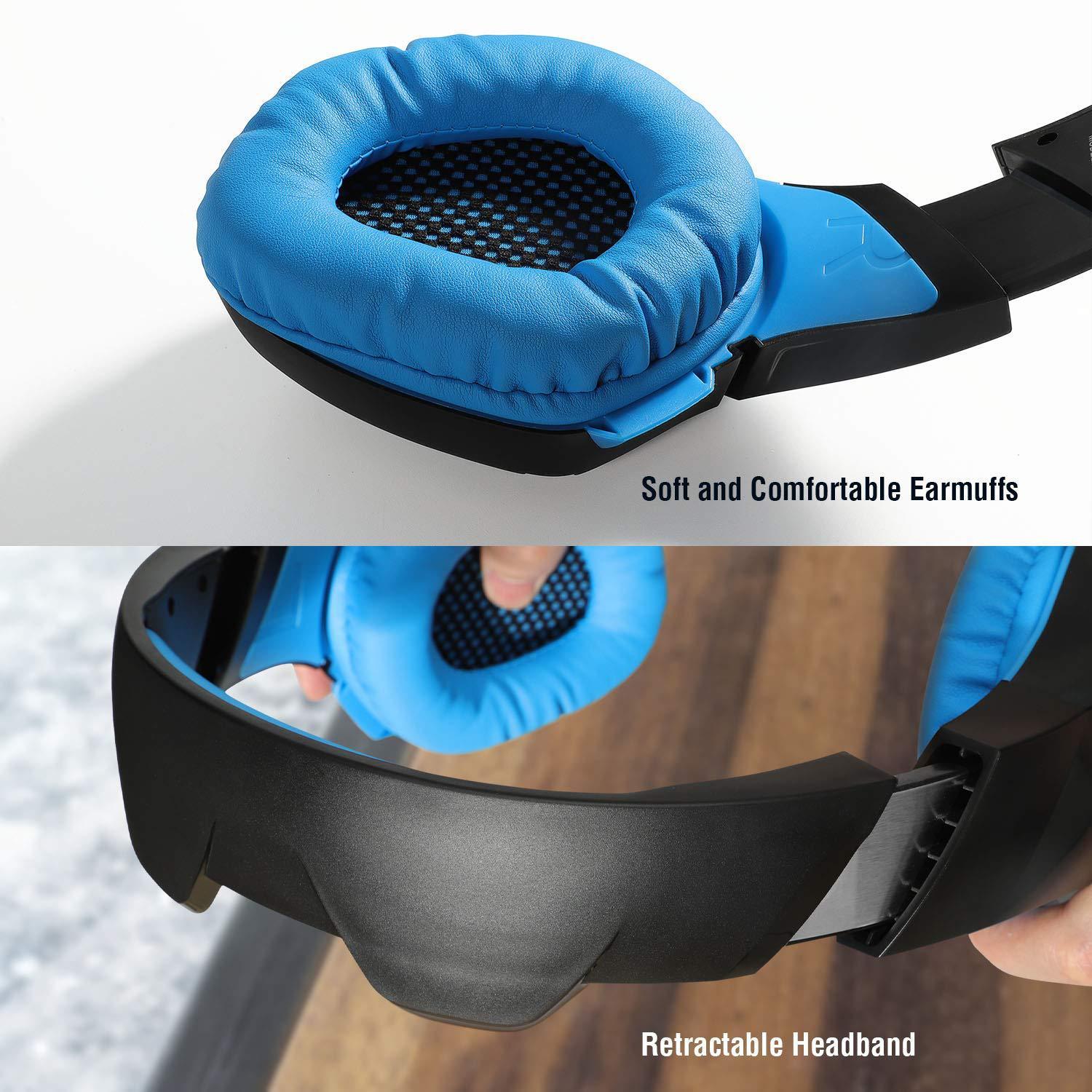 Wired Gaming Headset K1-B with LED & USB | Tillmart