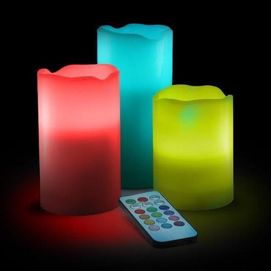 Luma Flameless LED Candles - Flickering Light Set | Tillmart