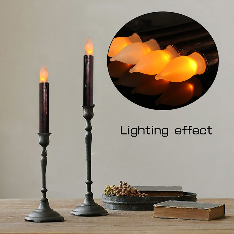 Halloween LED Candles Set – Flickering Decor | Tillmart
