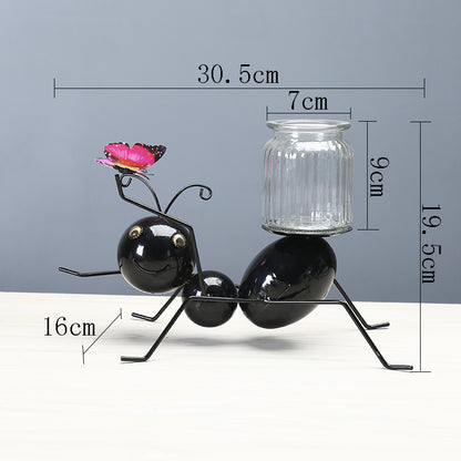 Transparent Glass Plant Pot for Water-Grown Plants