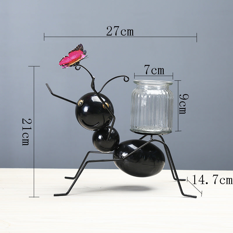 Transparent Glass Plant Pot for Water-Grown Plants