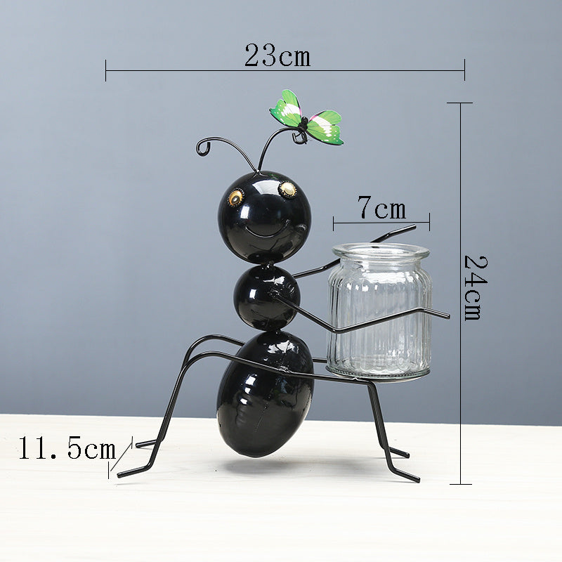 Transparent Glass Plant Pot for Water-Grown Plants