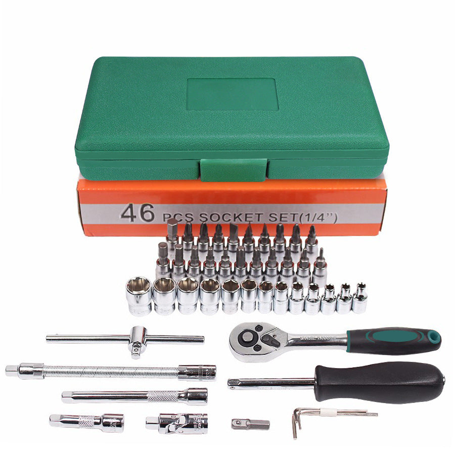 Buy 46-Piece Car Repair Tool Set Socket & Wrench Kit | Tillmart
