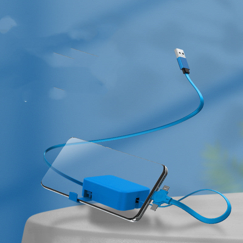 4-in-1 Charging Cable Macaron - Phone Stand | Tillmart
