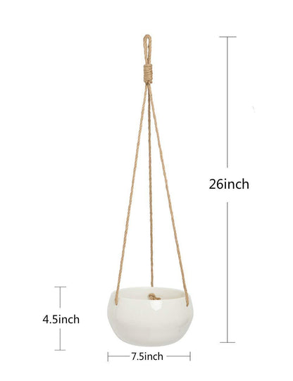 Rope & Pot Wall Decor