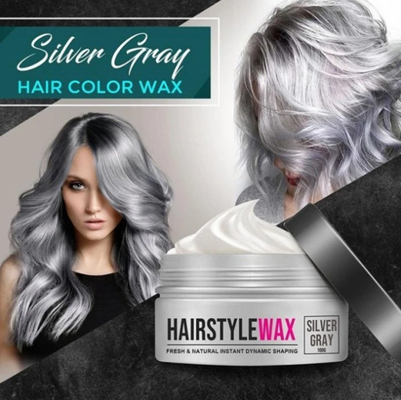 Silver Hair Wax Matte Finish - Styling Wax | Tillmart