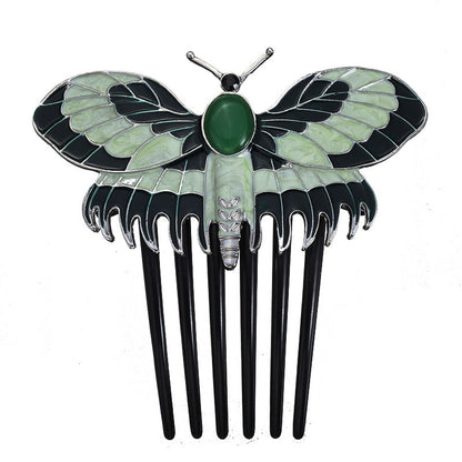 Butterfly Hairbrush Alloy Comb – Hair Accessory | Tillmart
