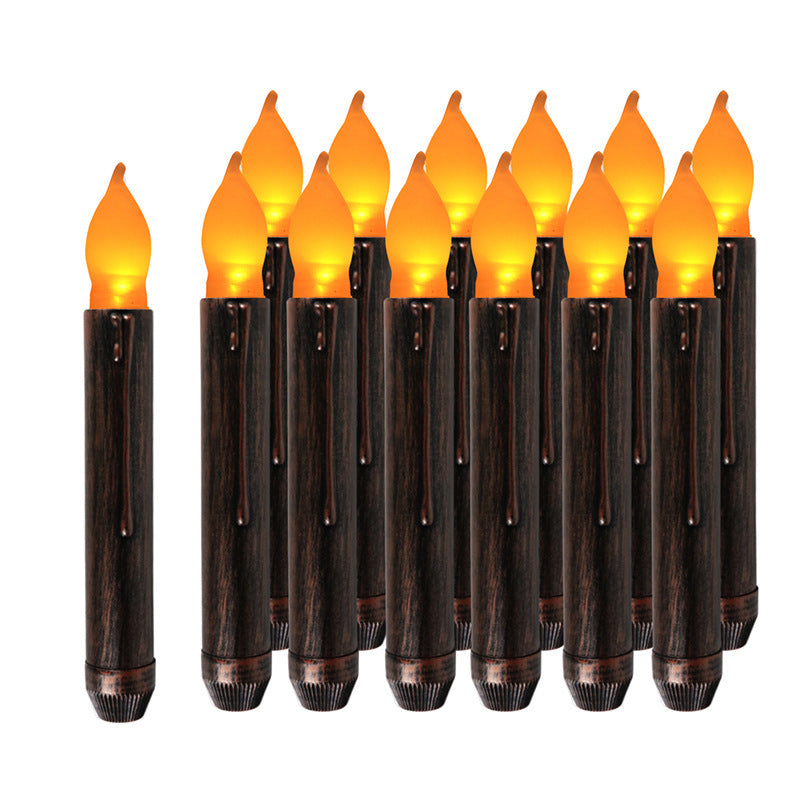 Halloween LED Candles Set – Flickering Decor | Tillmart