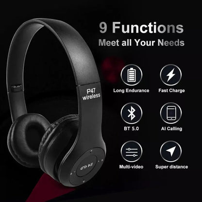 Wireless Bluetooth Headphones - Foldable Stereo | Tillmart 