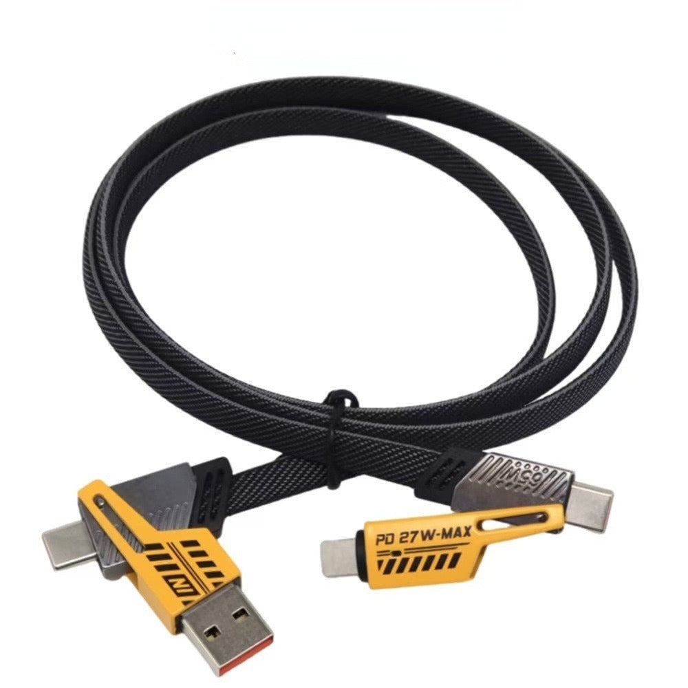4-in-1 Fast Charging Cable PD 27W | Tillmart