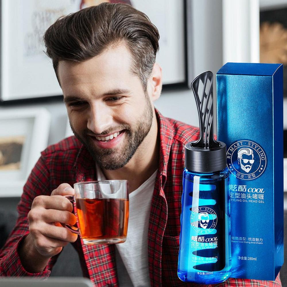 Quick-Drying Men's Hair Gel - Styling Hold | Tillmart