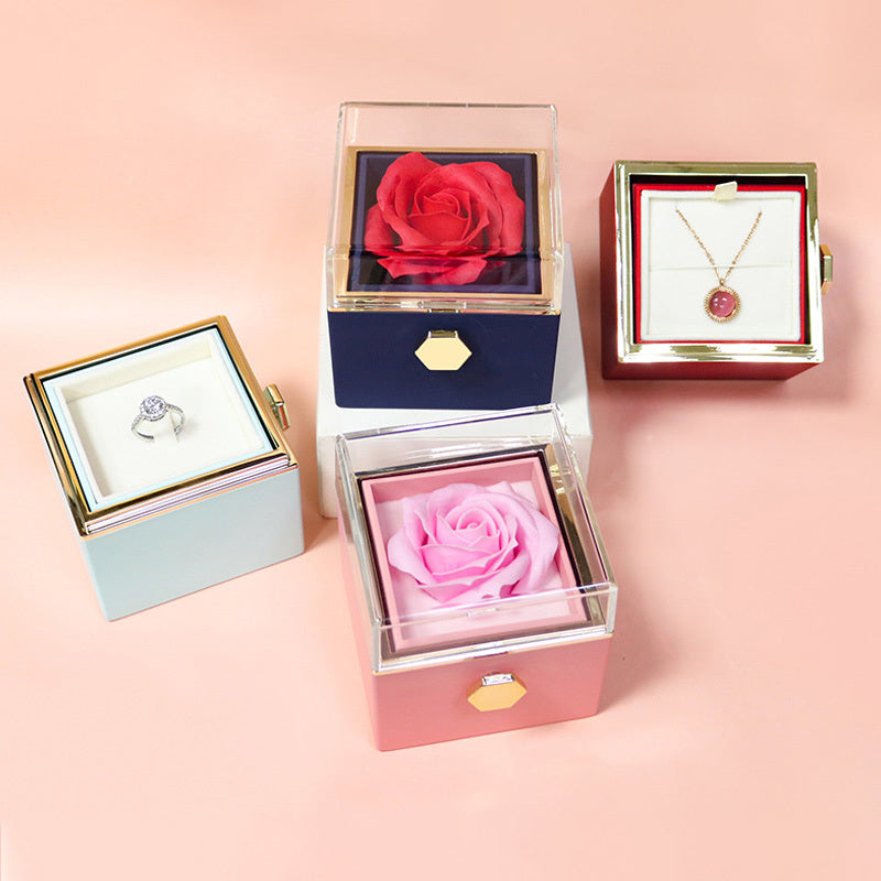 Romantic Soap Flower Gift Box - Jewelry Pack | Tillmart