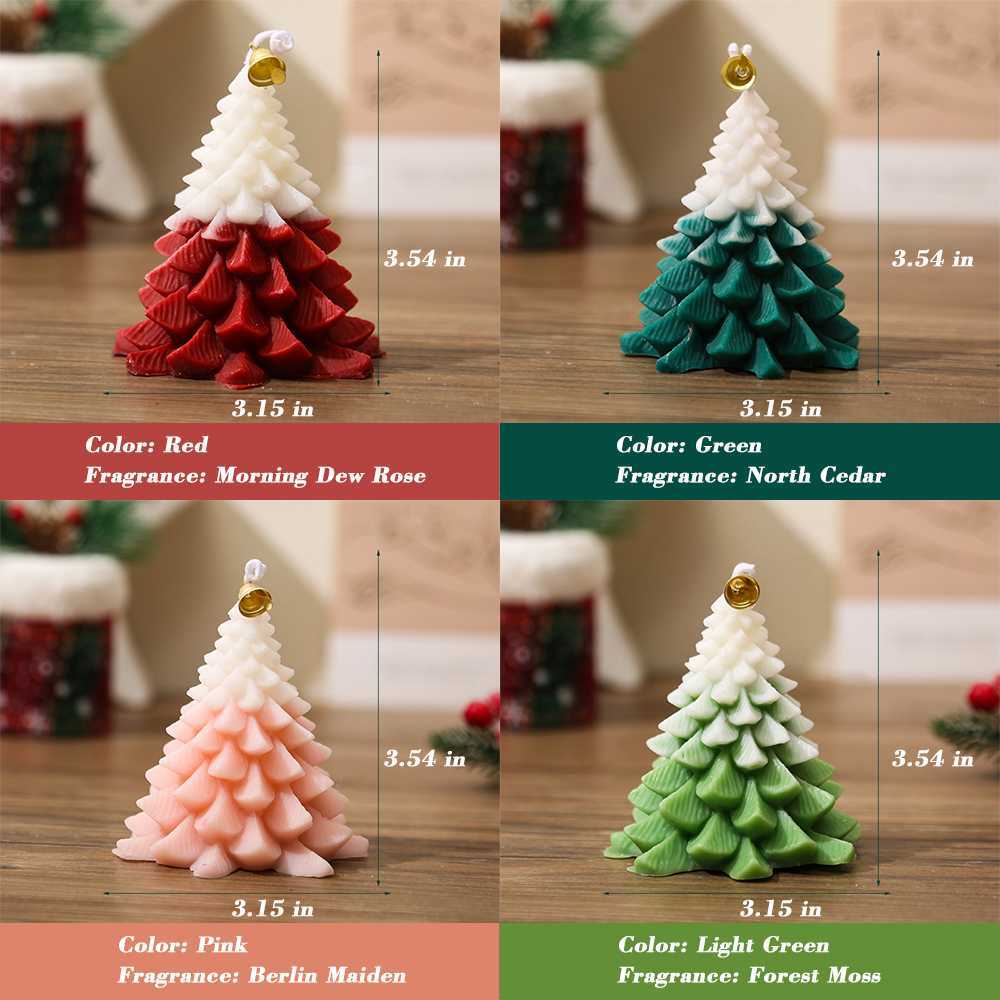 Christmas Candle Soy Wax Scented Ornament | Tillmart