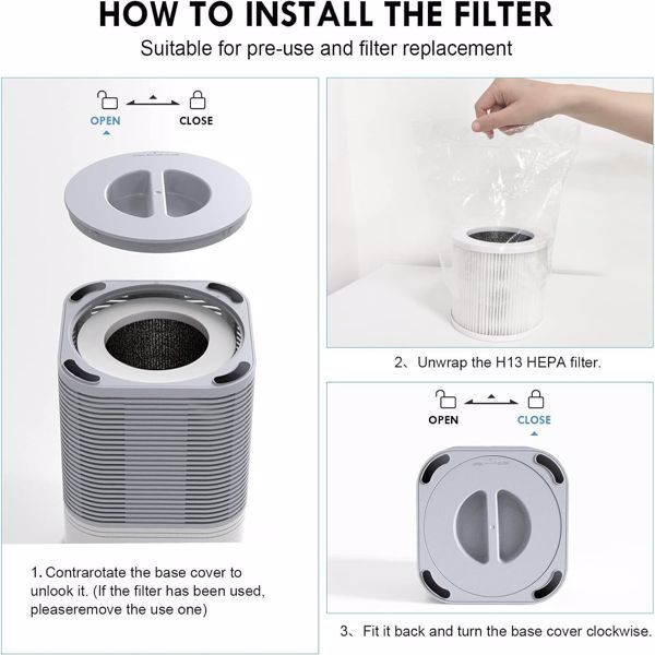 HEPA Air Purifier Filters - Replacement Filters | Tillmart