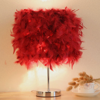 Feather Night Light for Girls’ Bedroom