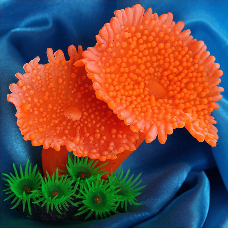 Artificial Coral Plant Decor