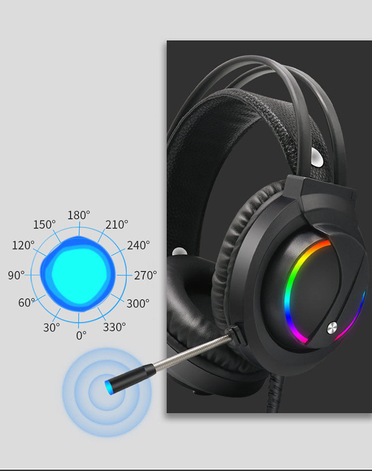 RGB Gaming Headset USB